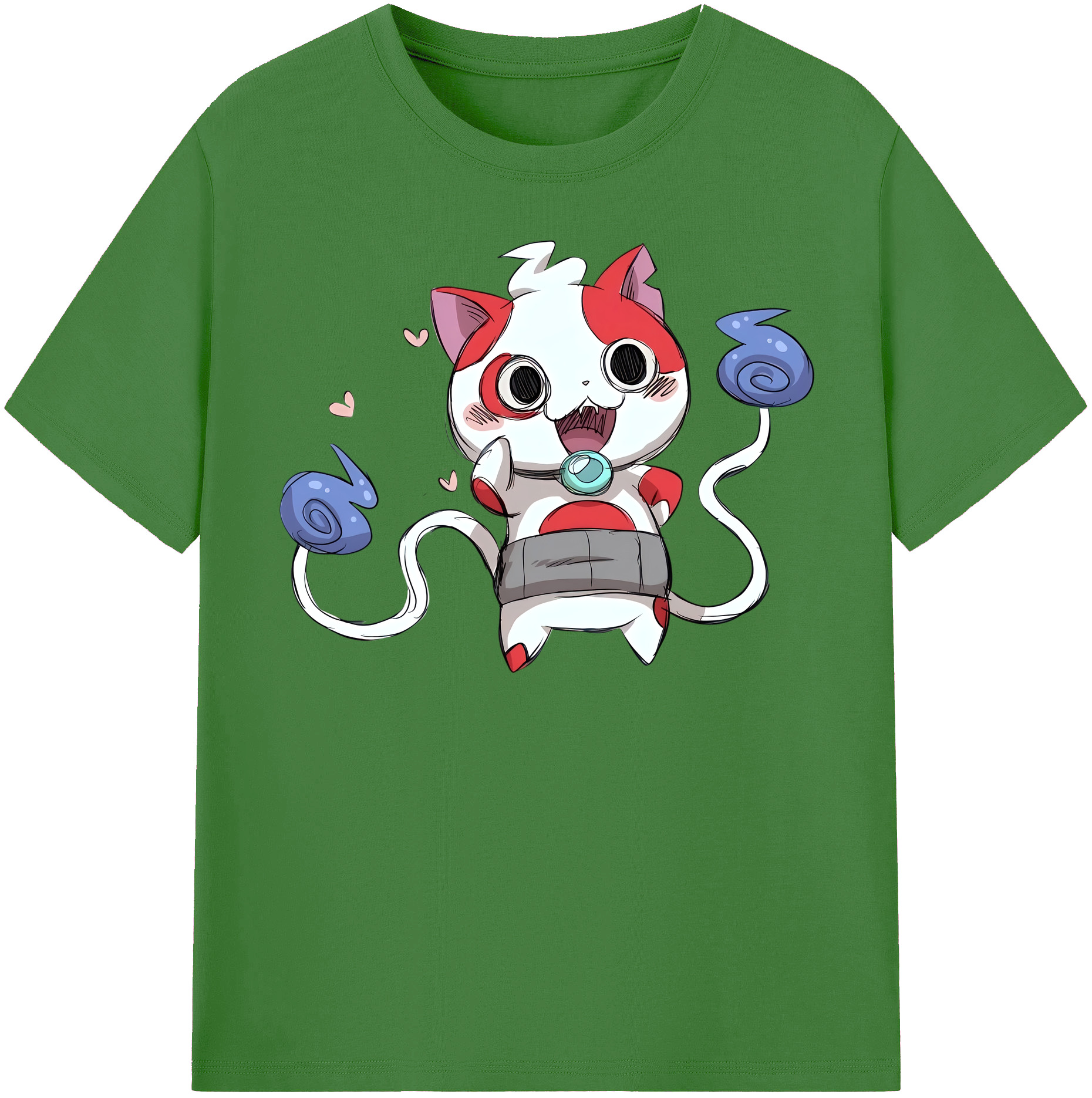 （画像用） 妖怪ウォッチ Yo-kai Watch レディースカジュアルプリントTシャツ（綿100％）